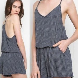 Striped Brandy Melville Romper